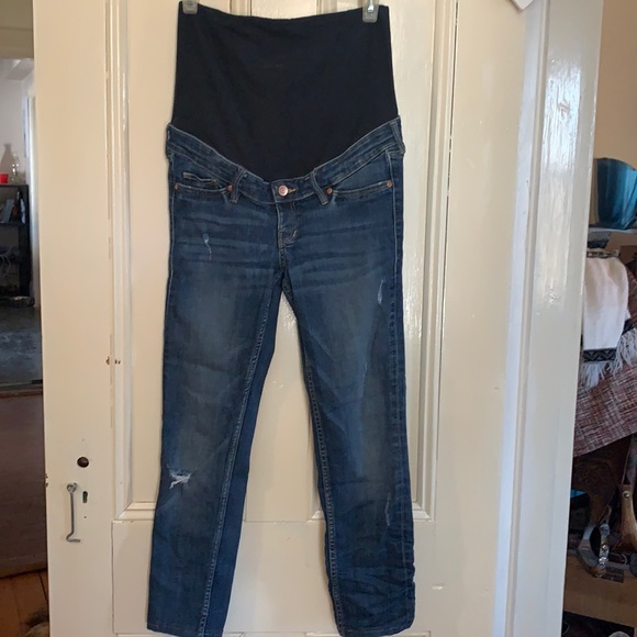 Denim maternity jeans. - Picture 1 of 4